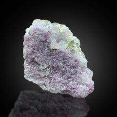 Green Tourmaline Cluster on Matrix from Afghanistan