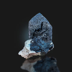 Rutile Included Blue Quartz Crystals from Afghanistan