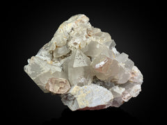 Topaz Crystals on Quartz Cluster from Skardu, Pakistan