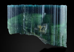 Blue Cap Tourmaline Crystals from Afghanistan – 9 Piece Crystal Lot