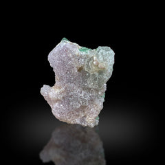 Green Tourmaline on Quartz Matrix Afghanistan