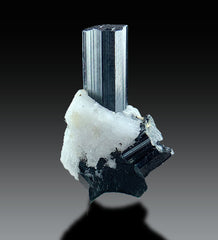 Black Tourmaline Specimen Lot from Pakistan – 17 Pieces