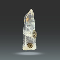 Iron Coated Quartz Crystals Lot from Pakistan