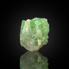Green Tourmaline on Matrix Specimen from Afghanistan