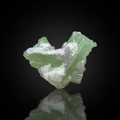 Green Tourmaline on Matrix Specimen from Afghanistan