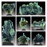 Epidote with Vesuvianite Specimens from Pakistan – Crystal Mineral Lot