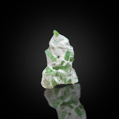 Green Tourmaline on Matrix Specimen from Afghanistan