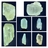 Kunzite Crystals from Afghanistan – 7 Piece 162 g Crystal Lot