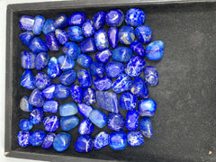 Lapis Lazuli Cabs Polished Stones from Afghanistan – 1,021 g