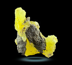 Yellow Brucite Crystals Specimen from Baluchistan, Pakistan