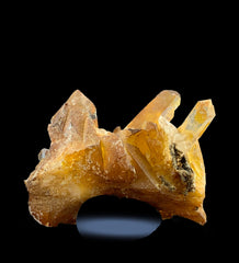 Iron Coated Quartz Clusters from Pakistan – 395 g | 5 Pieces