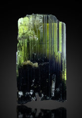 Green Cap Tourmaline Crystals from Pakistan – 10 Piece 20 g Crystal Lot