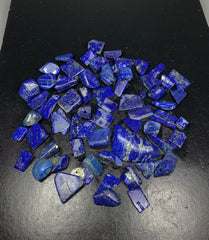 Drilled Polished Lapis Lazuli Gemstone Lot from Afghanistan – 135 g