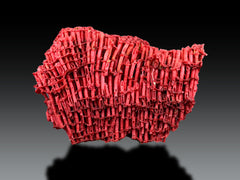 Red Coral Crystal Specimen Lot from Pakistan – 7 Pieces