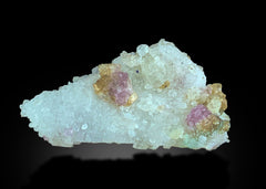 Faden Quartz Spinel Brucite Calcite Epidote Garnet Mixed Mineral Lot – 7 Pieces