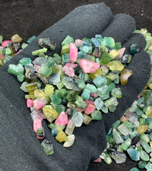 Multi-Color Tourmaline Rough from Afghanistan – 348 g Crystal Lot
