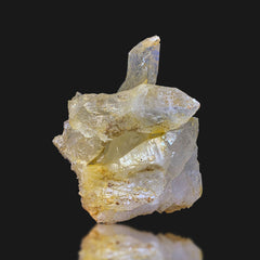 Iron Coated Quartz Crystal Cluster from Pakistan