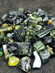 Bi-Color Tourmaline Crystal Lot from Afghanistan – 152 g
