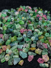 Multi Color Tourmaline Rough from Afghanistan