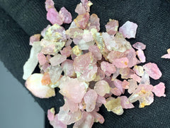 Rose Quartz Rough Lot from Afghanistan – 57 g | 2 Pieces