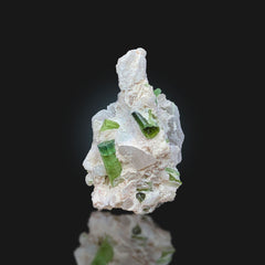 Green Tourmaline Quartz Specimen Lot from Pakistan