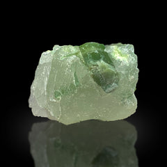 Green Tourmaline on Quartz Matrix Afghanistan