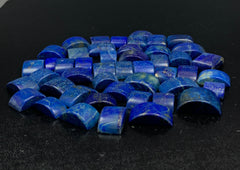 Polished Lapis Lazuli Beads Lot from Afghanistan – 111 g