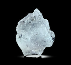 Etched Aquamarine Crystal with Schorl Tourmaline from Skardu