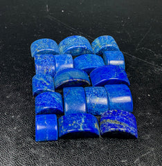 Polished Lapis Lazuli Beads Lot from Afghanistan – 40 g