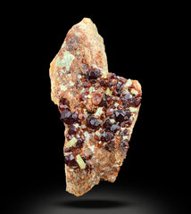 Almandine Garnet Crystals on Matrix from Skardu, Pakistan