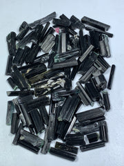 Black Tourmaline Rough Specimen Lot from Skardu, Pakistan – 132 g