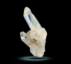 Iron Coated Quartz Lot with Chlorite Quartz Specimen from P