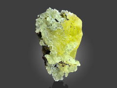 Yellow Brucite Crystals on Matrix from Baluchistan, Pakistan – 126 g | 9 Pieces