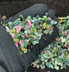 Multi-Color Tourmaline Rough from Afghanistan – 348 g Crystal Lot