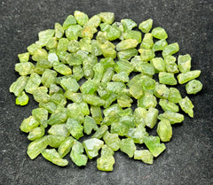 Green Peridot Rough Lot from Mansehra, Pakistan – 84 g