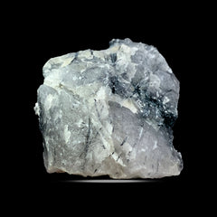 Black Rutile Quartz Crystals from Zagi Mountain, Pakistan