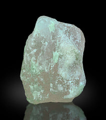 Morganite with Green Tourmaline from Afghanistan