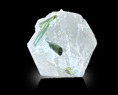 Bi-Color Tourmaline with Quartz Lot from Afghanistan – 254 g 7 Pieces