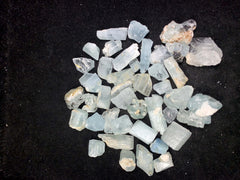 Aquamarine Rough Crystals from Pakistan – 124 g | 2 Pieces