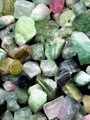 Mix Color Tourmaline Rough Lot from Afghanistan – 118 g