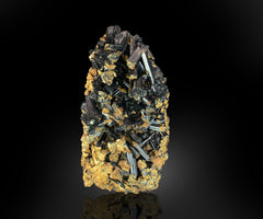 Schorl Tourmaline Cluster on Matrix Specimens from Skardu, Pakistan