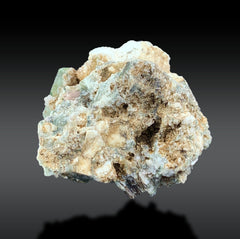 Mixed Mineral Specimen – Iron Coated Quartz, Calcite, Green Fluorite, Diopside & Sphene