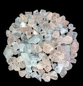 Aquamarine and Morganite Rough, Cutting Grade