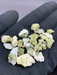 Green Tourmaline Crystals on Matrix from Afghanistan | 26 g
