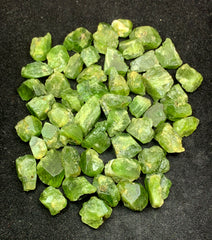 Rough Peridot from Mansehra, Pakistan