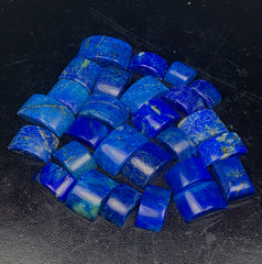 Lapis Lazuli Polished Beads from Afghanistan