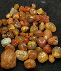 Agate Quartz from Pakistan – 265 g Rough Agate Crystal Lot