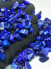 Drilled Lapis Lazuli Rough from Afghanistan – 250 g Jewelry Making Lot