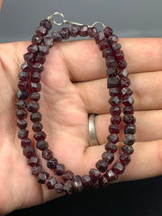 Red Garnet Locket Jewelry from Pakistan