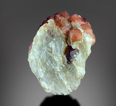 Garnet Vesuvianite Epidote Calcite Ruby Brucite Fluorite Mixed Mineral Lot – 7 Pieces